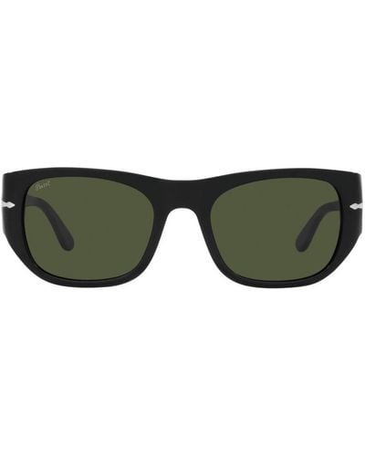 Persol Rectangle Frame Sunglasses - Green