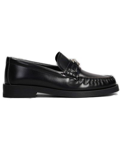 Jimmy Choo Addie Jc Slip-on Loafers - Black