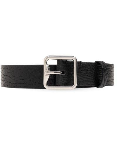 Burberry Leather Belt, ' - Black
