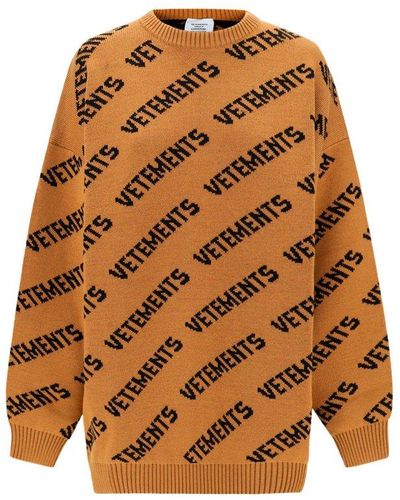 Vetements Sweater 502 - Brown