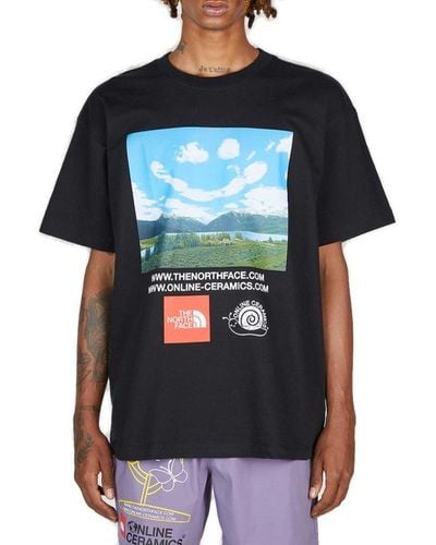 The North Face X Online Ceramics Graphic-printed T-shirt - Black