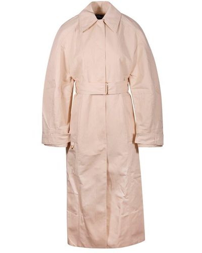 Jacquemus Le Trench Bari Belted Coat - Pink