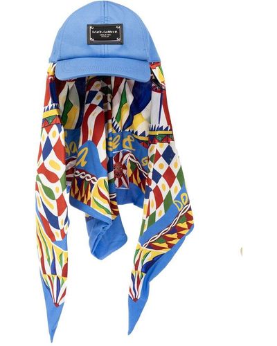 Dolce & Gabbana Baseball Cap, - Blue