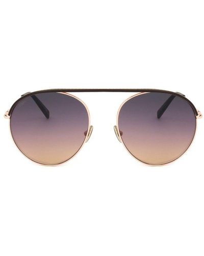 Tod's Pilot Frame Sunglasses - Black