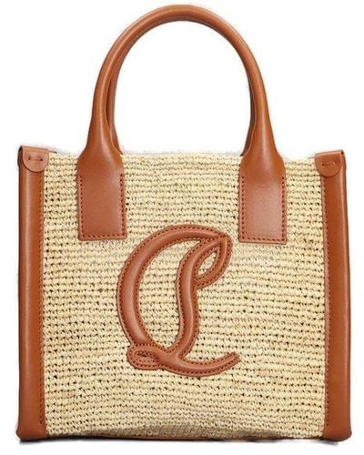Christian Louboutin By My Side Mini Tote Bag - Natural