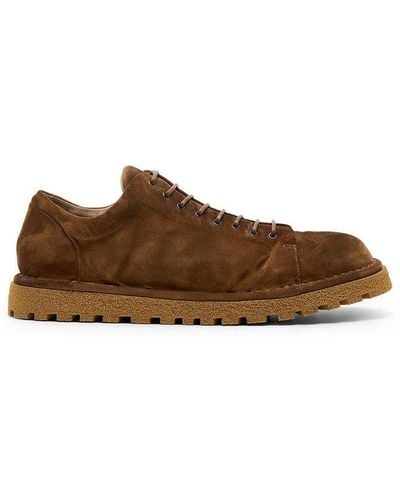 Marsèll Round-toe Lace-up Shoes - Brown