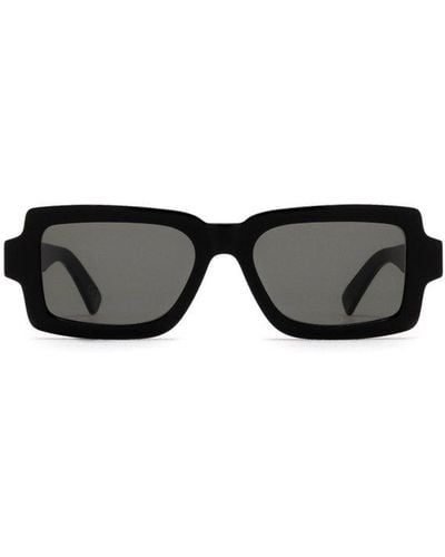 Retrosuperfuture Rectangular Frame Sunglasses - Black
