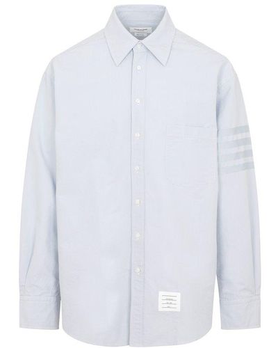 Thom Browne Oversize Button Down Shirt - White