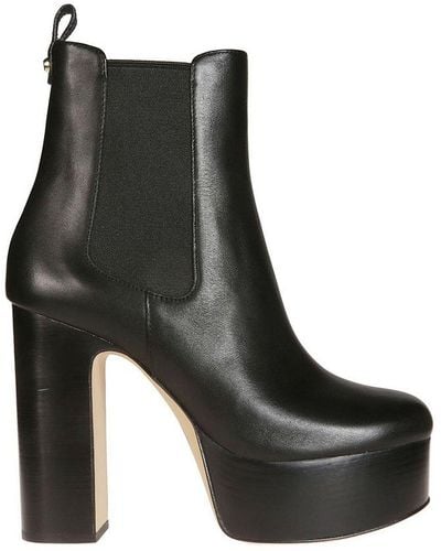 MICHAEL Michael Kors Natasha Platform Boots - Black