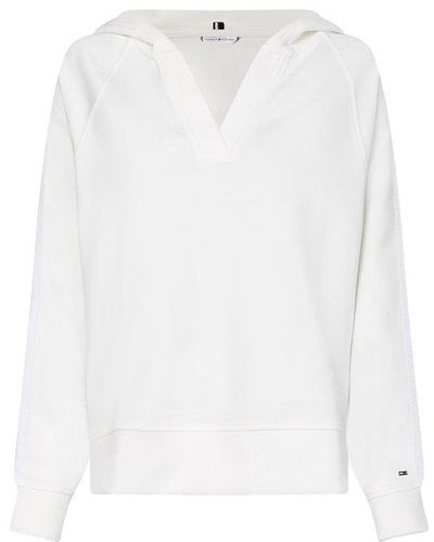 Tommy Hilfiger V-neck Sweatshirt - White