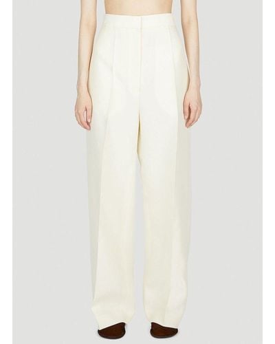 The Row Gordon Trousers - Natural