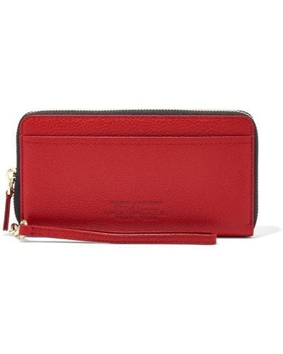 Marc Jacobs The Continental Wristlet Wallet - Red