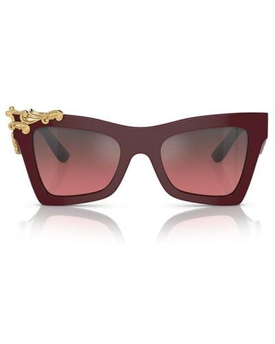 Dolce & Gabbana Cat-eye Frame Sunglasses - Pink