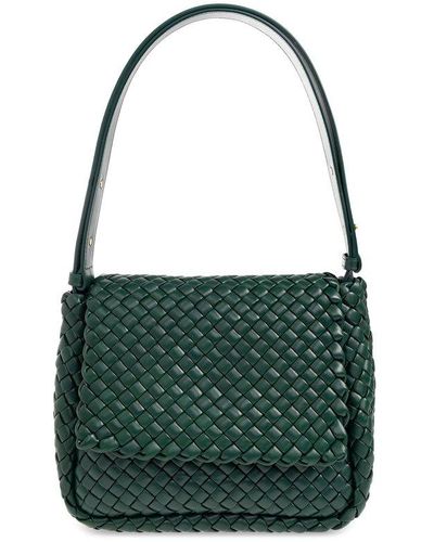 Bottega Veneta ‘Cobble Small’ Shoulder Bag - Green