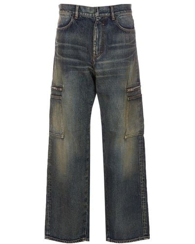 Givenchy Straight-leg Jeans - Gray
