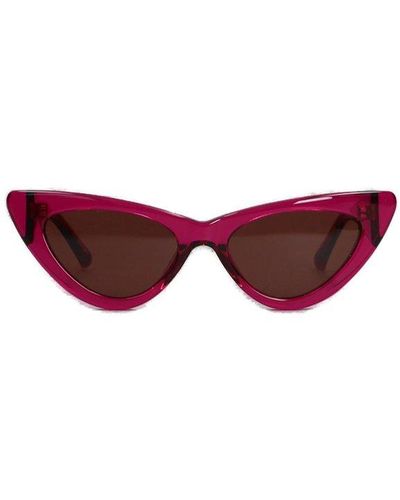 The Attico Cat-eye Sunglasses - Red