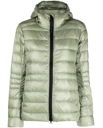 Canada Goose Hooded Padded Jacket - Green