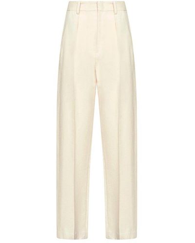 Isabel Marant Wide-leg Tailored Pants - White