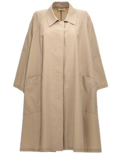 The Row 'Leins' Trench Coat - Natural