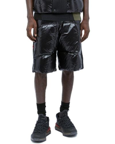 Moncler Genius Moncler X Adidas Originals Down-filled Track Shorts - Black