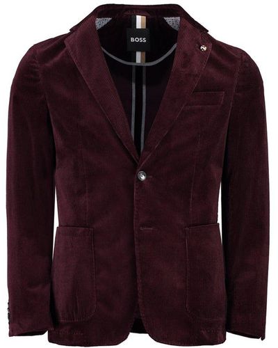 BOSS Corduroy Blazer - Purple