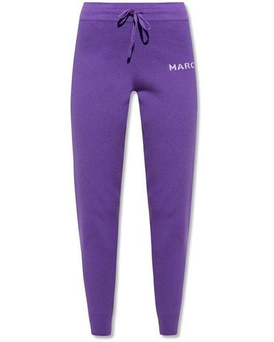 Marc Jacobs The Knit Sweatpants - Purple
