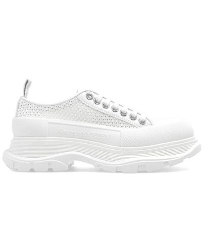 Alexander McQueen Platform Sneakers - White