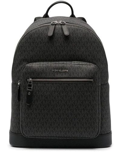Michael Kors Mk Hudson Logo Backpack - Black