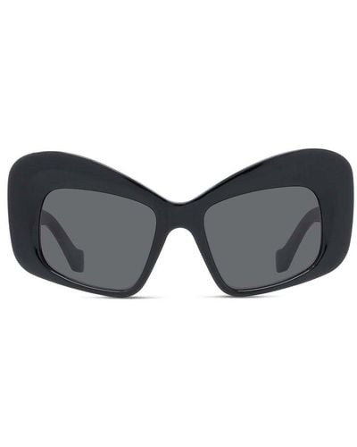 Loewe Cat-eye Frame Sunglasses - Grey