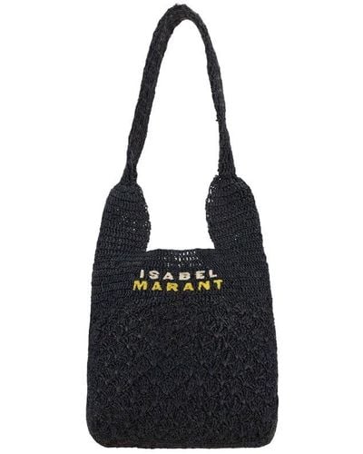 Isabel Marant Praia Small Shopper Bag - Black