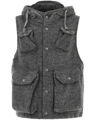 Engineered Garments Multi-pocket Vest - Grey