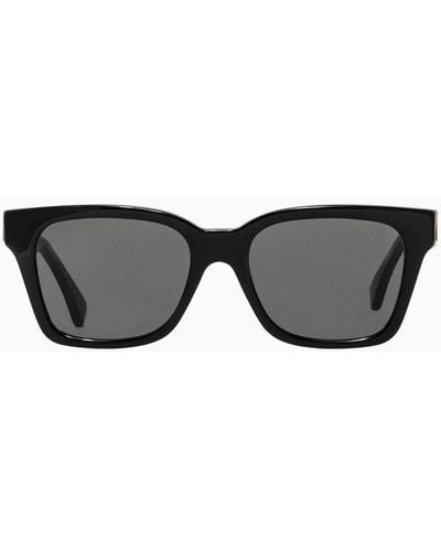 Retrosuperfuture America Rectangular Frame Sunglasses - Black