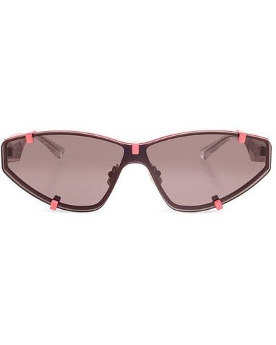Bottega Veneta Sunglasses With Appliqué - Pink