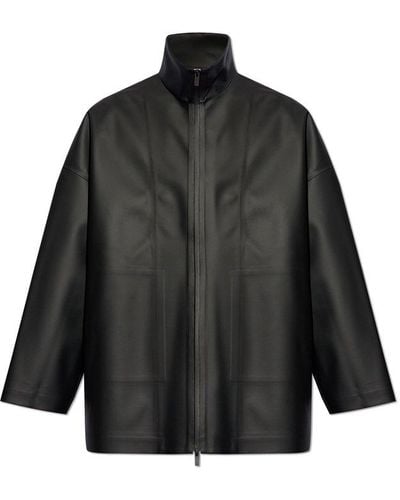 Fear Of God High-neck Zipped Jacket - Black