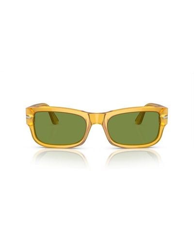 Persol Pillow Frame Sunglasses - Green