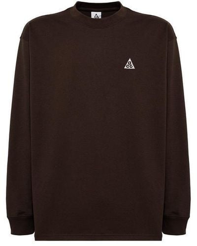 Nike Acg Long-sleeve T-shirt - Brown