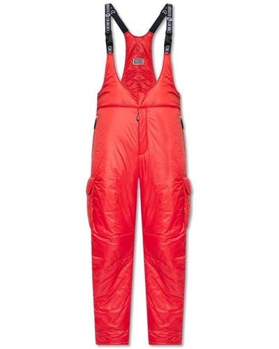 Giorgio Armani Ski Jumpsuit, - Red