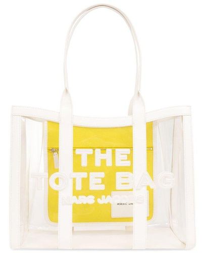 Marc Jacobs The Clear Large Tote Bag - White