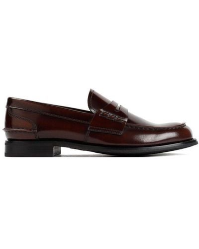 Church's Pembrey W5 Polished Loafers - Brown
