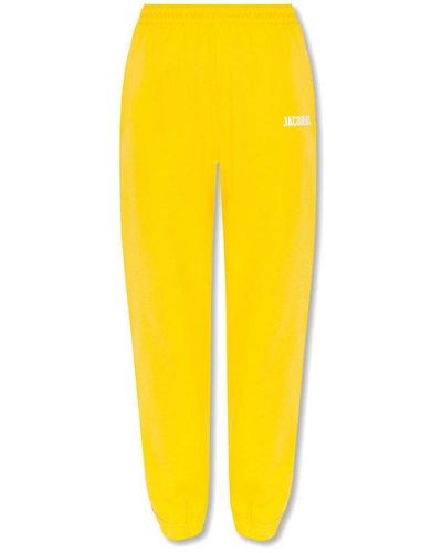 Jacquemus Sweatpants With Logo, ' - Yellow
