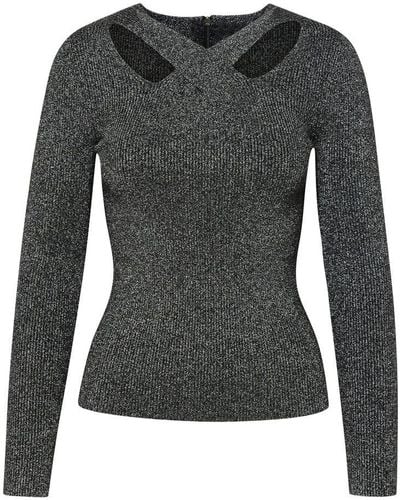 Michael Kors Viscose Sweater - Black