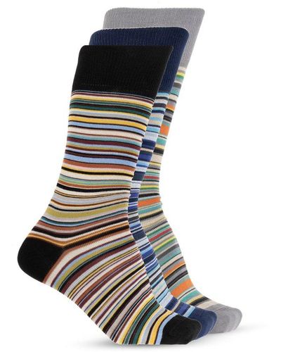 Paul Smith Six-pack Of Socks, - Multicolour