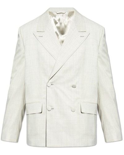 Givenchy Double-breasted Blazer, - White