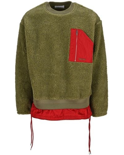Ambush New Fleece Sweater - Green