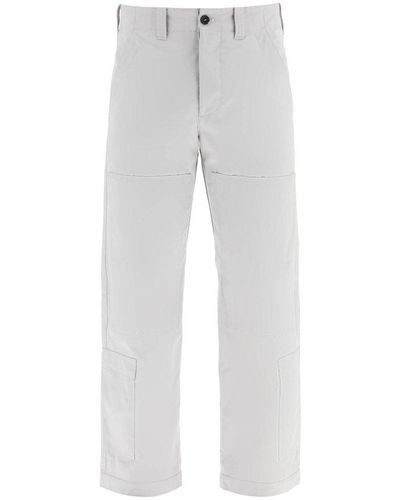MSGM Multipocket Cargo Trousers - Grey