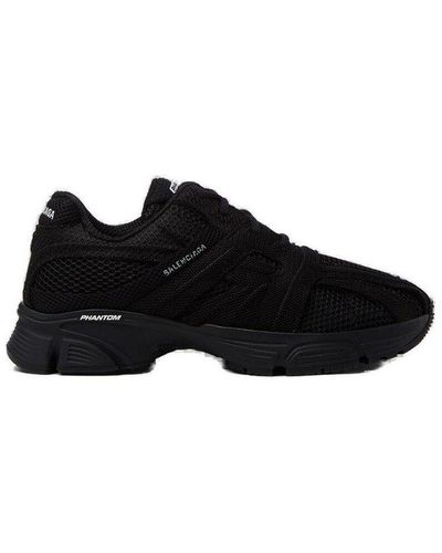 Balenciaga Phantom Low-top Sneakers - Black