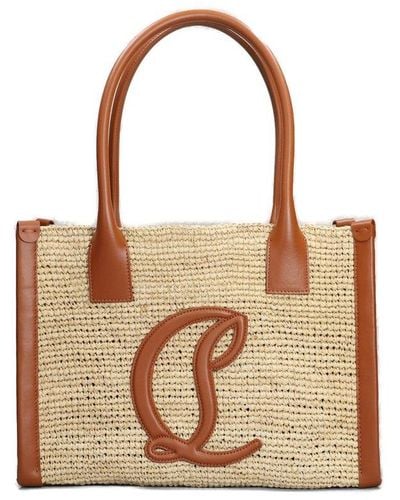 Christian Louboutin By My Side Small Tote Bag - Brown