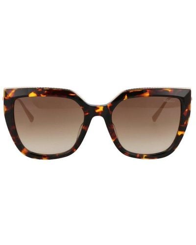 Chopard Butterfly Frame Sunglasses - Brown
