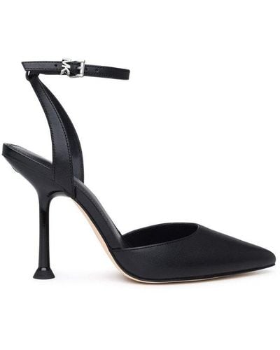 Michael Kors Ankle-strap Pointed-toe Court Shoes - Black