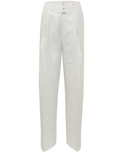 Etro High-waist Tailored Pants - White